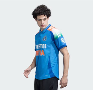 ponss Printed Men Polo Neck Multicolor T-Shirt