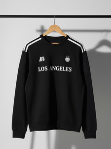 Jump Cuts Black Men Round Neck T-Shirt - Image 6