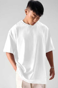 Xsware Solid Men Round Neck White T-Shirt