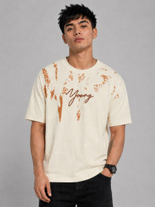 Roadster Multicolor Round Neck T-Shirt - Image 4