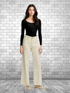 KOTTY Casual Solid Women Black Top