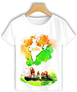 HamsaMART.com Graphic Print Men Round Neck White T-Shirt
