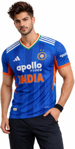 ROCKINRETAILZ Printed Men V Neck Multicolor T-Shirt