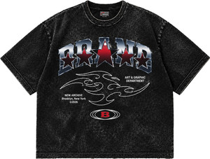 JAXION Black Round Neck T-Shirt - Image 6