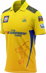 बगोट पुरुषों के लिए गोल गला प्रिंटेड पीला टी-शर्ट