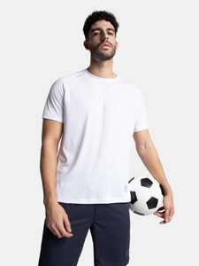 JOCKEY Solid Men Round Neck White T-Shirt