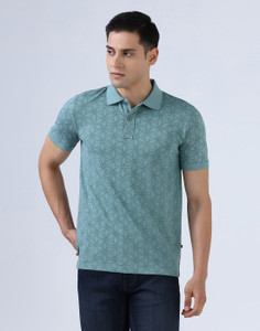 Blackberrys Men Polo Neck Green T-Shirt - Image 6