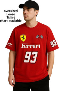 goodsign Printed Men Round Neck Red T-Shirt
