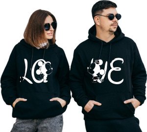 Be Crazy Full Sleeve Graphic Print Men & Women Sweatshirt