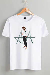 Deccan Store Printed Men Round Neck White T-Shirt