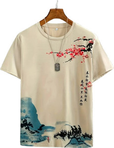 NAUGHTY MEN Printed Men Round Neck Multicolor T-Shirt