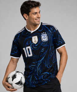 Teeglee Printed Men Blue T-Shirt - Image 3