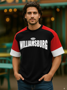 Leotude Typography Men Round Neck Multicolor T-Shirt