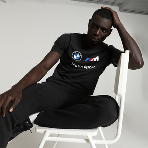 PUMA Solid Men Crew Neck Black T-Shirt