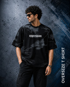 UNISON Black Round Neck T-Shirt - Image 3