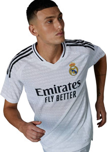 PRASEL Printed Men V Neck White T-Shirt