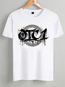 Tee Gallery Graphic Print Men Round Neck White T-Shirt