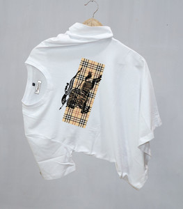 Magneto Printed Men Round Neck White T-Shirt