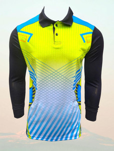 EpicSports Printed Men Polo Neck Multicolor T-Shirt