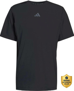 Adidas Printed Men Black T-Shirt - Image 6