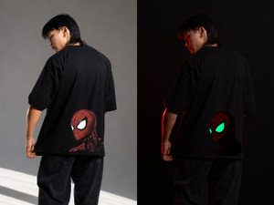 SKRATS Graphic Print Men Black, Red T-Shirt - Image 6
