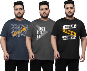 West Gate Clothing Printed Men Round Neck Multicolor T-Shirt