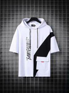 CT Fashion Men White Hooded Neck T-Shirt - Image 6