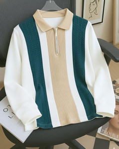 AUSK Full Sleeve Striped Men Sweatshirt - Image 5