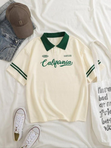 Hackmen Beige Polo Neck T-Shirt - Image 5