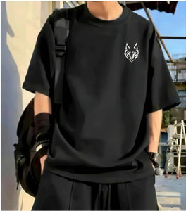 Kyanshi Men Black Graphic Print T-Shirt - Image 6