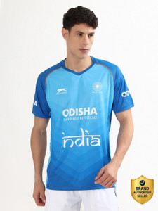 Shiv Men's Blue Round Neck T-Shirt - Image 6