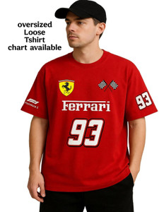 LazyGreg Graphic Print Men Round Neck Red T-Shirt