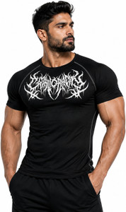 BULLAR Men Black Crew Neck T-Shirt - Image 4