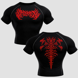 Wayup Black, Red Men's Round Neck T-Shirt - Image 5