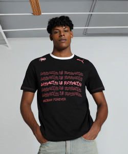 PUMA Typography Men Crew Neck Black T-Shirt