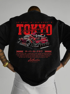 Jaiveerapparels Men Black Typography T-Shirt - Image 5