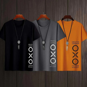 CONVENTIONAL ATTITUDE Printed Men Round Neck Reversible Multicolor T-Shirt