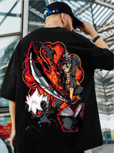 ZENTIK Printed Men Round Neck Red T-Shirt