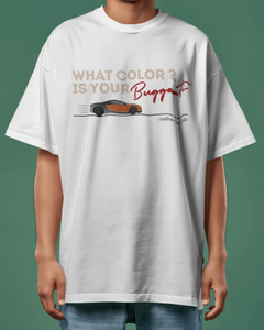TheMangaCart Printed Men Round Neck White T-Shirt