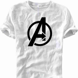 EASELCLOTHING Printed Men Round Neck White T-Shirt