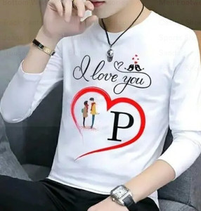 RCS Fashion Printed Men Round Neck White T-Shirt