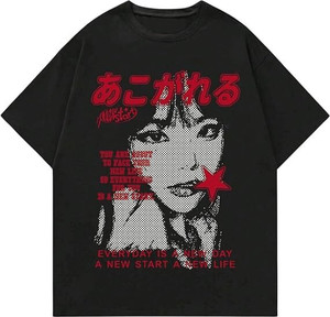 MapelFashion Graphic Print Men Round Neck Black T-Shirt - Image 4