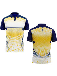 BTM Printed Men Polo Neck Multicolor T-Shirt