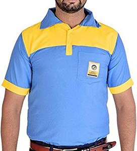 UNISIM Colorblock Men Polo Neck Multicolor T-Shirt