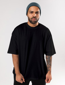 FLYIND VOGUE OUTFIT Printed Men Round Neck Black T-Shirt