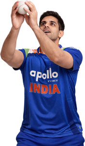 YUTU Printed Men Polo Neck Multicolor T-Shirt