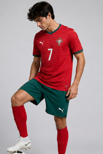 Playhard Men Red Round Neck T-Shirt - Image 3
