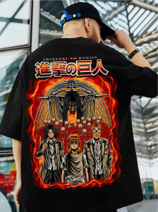 ZENTIK Printed, Typography Men Round Neck Black T-Shirt