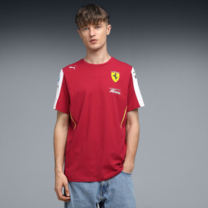 PUMA Printed Men Crew Neck Red T-Shirt