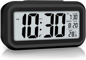 misuhrobir Digital Black Clock
